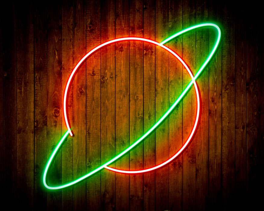 Planet Space Kid Room Flex Silicone LED Sign (Neon-Style, LED Technology) - Way Up Gifts