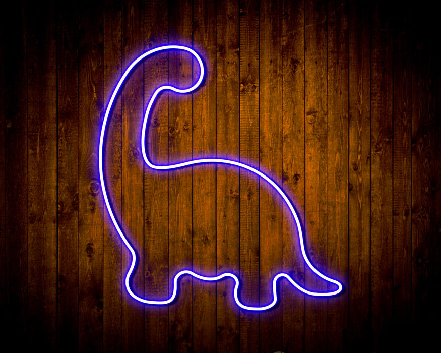 Dinosaur Kid Room Flex Silicone LED Sign (Neon-Style, LED Technology) - Way Up Gifts