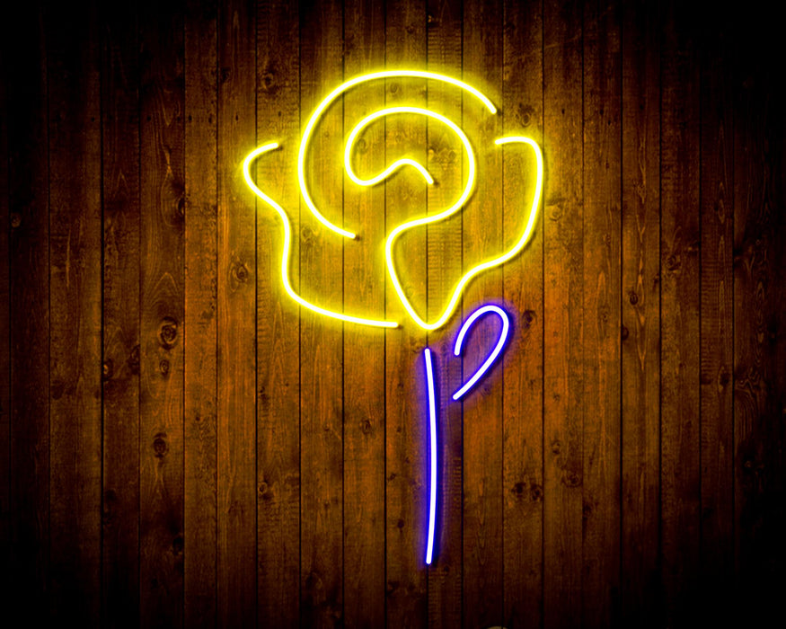 Rose Flower Flex Silicone LED Sign (Neon-Style, LED Technology) - Way Up Gifts