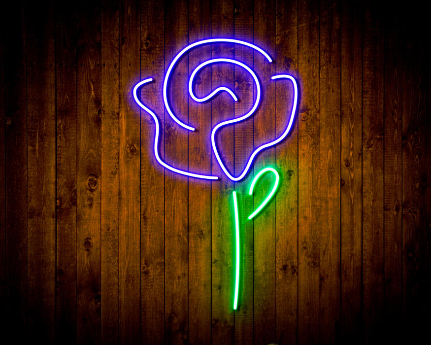 Rose Flower Flex Silicone LED Sign (Neon-Style, LED Technology) - Way Up Gifts