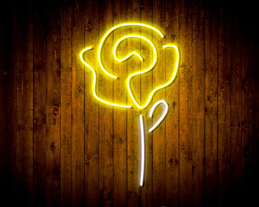 Rose Flower Flex Silicone LED Sign (Neon-Style, LED Technology) - Way Up Gifts