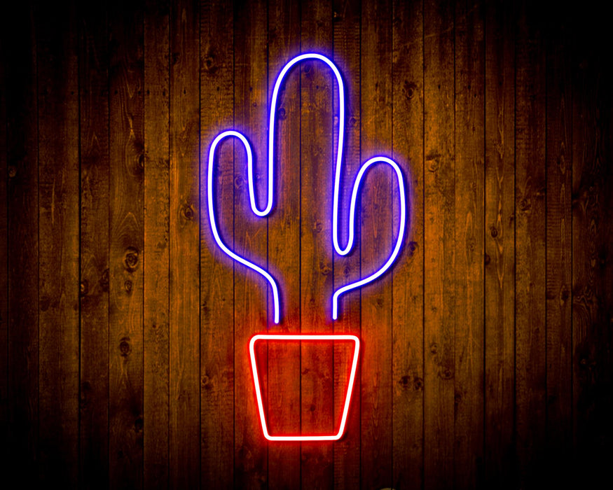 Cactus Flex Silicone LED Sign (Neon-Style, LED Technology) - Way Up Gifts