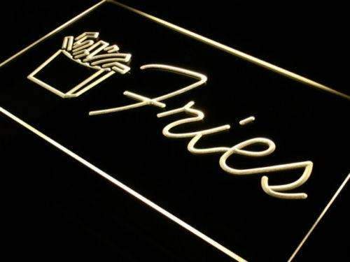 French Fries LED Light Sign - Way Up Gifts