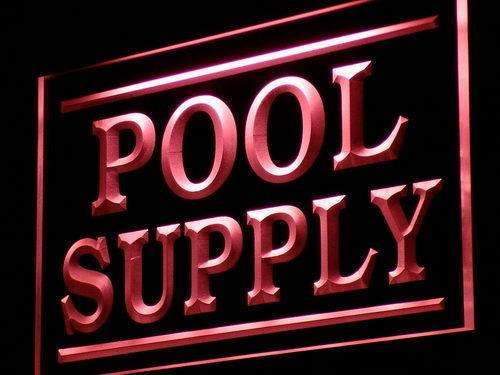 Pool Supply Shop LED Light Sign - Way Up Gifts
