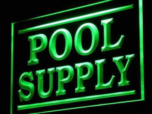 Pool Supply Shop LED Light Sign - Way Up Gifts
