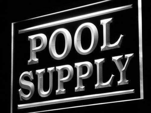 Pool Supply Shop LED Light Sign - Way Up Gifts