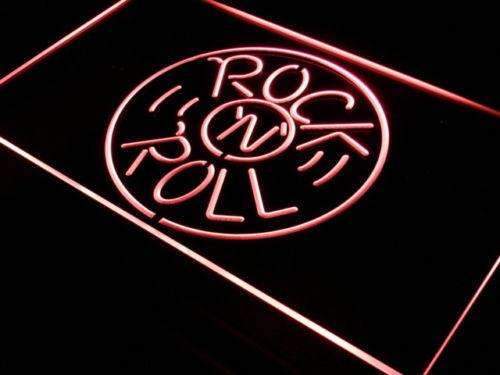 Rock n Roll LED Light Sign - Way Up Gifts