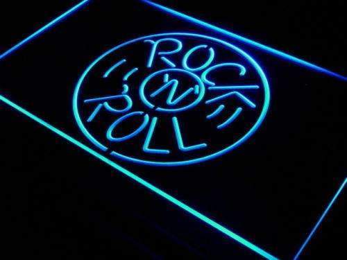 Rock n Roll LED Light Sign - Way Up Gifts