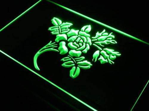 Rose Flower LED Light Sign - Way Up Gifts