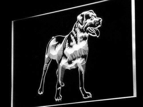 Rottweiler Dog LED Light Sign - Way Up Gifts