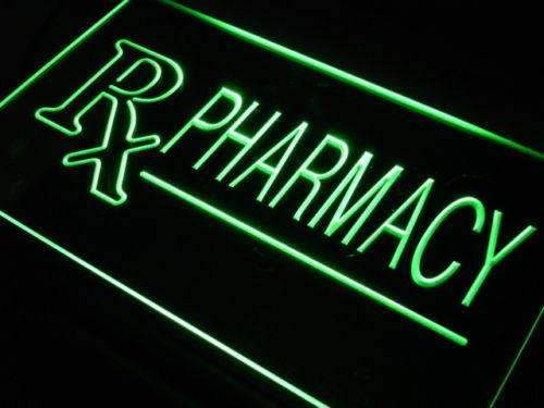 Rx Pharmacy LED Light Sign - Way Up Gifts
