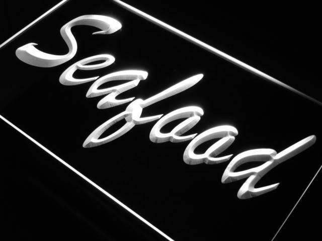 Seafood LED Light Sign - Way Up Gifts
