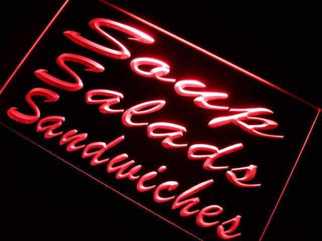 Soups Salads Sandwiches LED Light Sign - Way Up Gifts