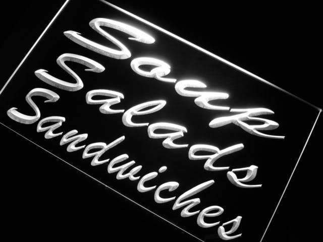 Soups Salads Sandwiches LED Light Sign - Way Up Gifts