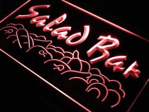 Salad Bar LED Light Sign - Way Up Gifts