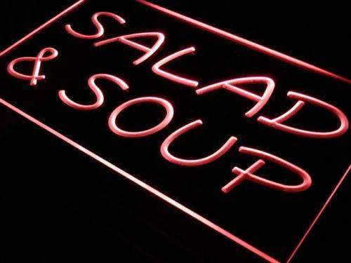 Salad Soup LED Light Sign - Way Up Gifts