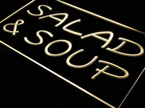 Salad Soup LED Light Sign - Way Up Gifts