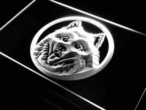 Samoyed Dog LED Light Sign - Way Up Gifts