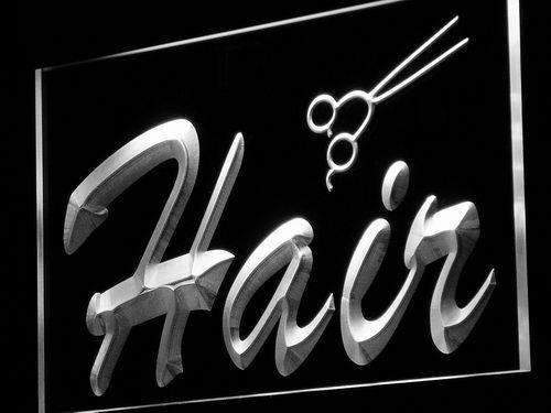 Scissors Hair Cut LED Light Sign - Way Up Gifts