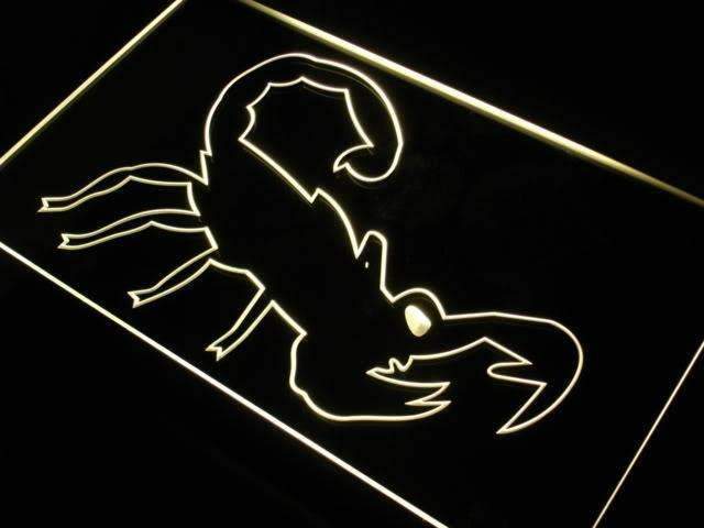 Scorpion LED Light Sign - Way Up Gifts