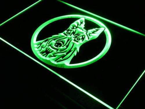 Scottish Terrier Aberdeen Scottie LED Light Sign - Way Up Gifts