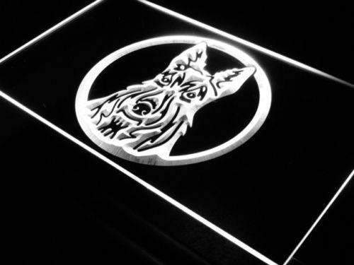 Scottish Terrier Aberdeen Scottie LED Light Sign - Way Up Gifts