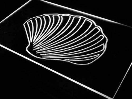 Sea Shell Beach Decor LED Light Sign - Way Up Gifts