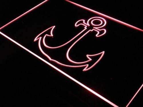 Ship Anchor LED Light Sign - Way Up Gifts