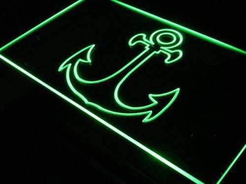 Ship Anchor LED Light Sign - Way Up Gifts