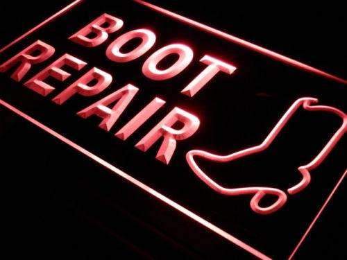 Shoe Boot Repair LED Light Sign - Way Up Gifts