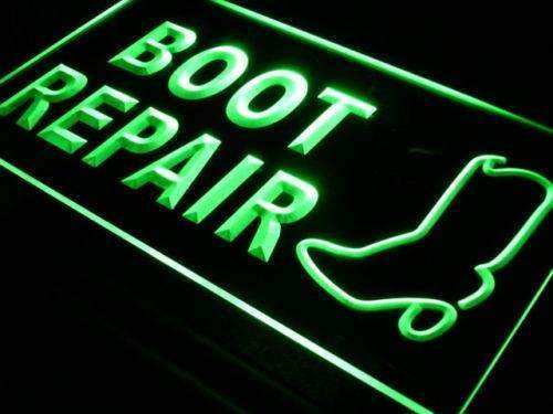 Shoe Boot Repair LED Light Sign - Way Up Gifts