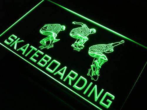 Skateboarding LED Light Sign - Way Up Gifts
