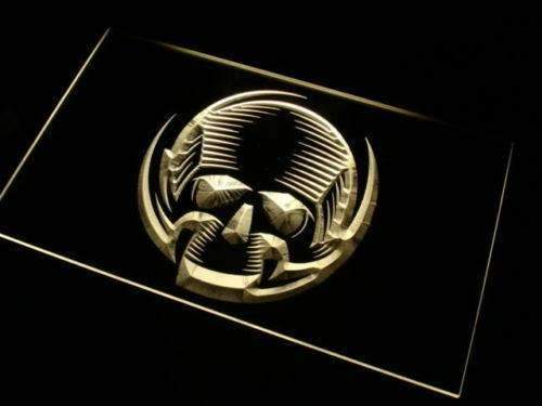 Skull Decor LED Light Sign - Way Up Gifts