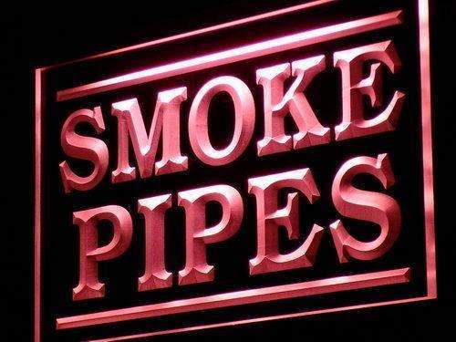 Smoke Pipes LED Light Sign - Way Up Gifts