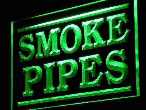Smoke Pipes LED Light Sign - Way Up Gifts