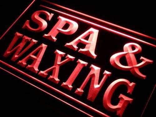Spa Waxing LED Light Sign - Way Up Gifts