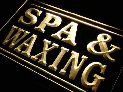 Spa Waxing LED Light Sign - Way Up Gifts
