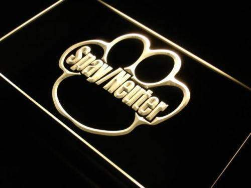 Spay Neuter LED Light Sign - Way Up Gifts
