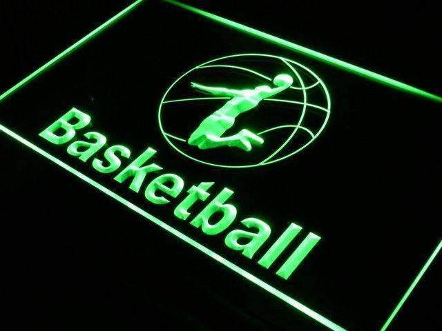 Sports Basketball LED Light Sign - Way Up Gifts