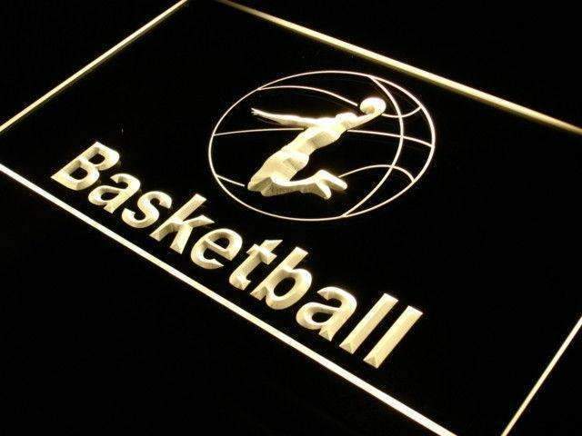 Sports Basketball LED Light Sign - Way Up Gifts