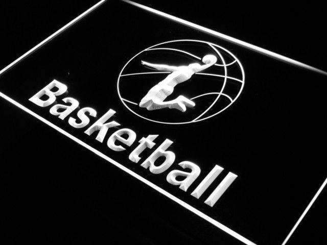 Sports Basketball LED Light Sign - Way Up Gifts
