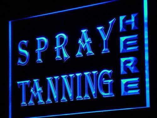 Spray Tanning LED Light Sign - Way Up Gifts