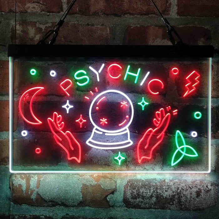 Psychic Reader Star Moon Boutique Deluxe App-Enabled 3-Color LED Light Sign - Way Up Gifts