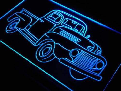Vintage Truck Collection LED Light Sign - Way Up Gifts