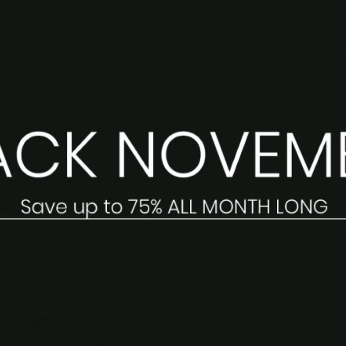 Black November Sale Going on Now!