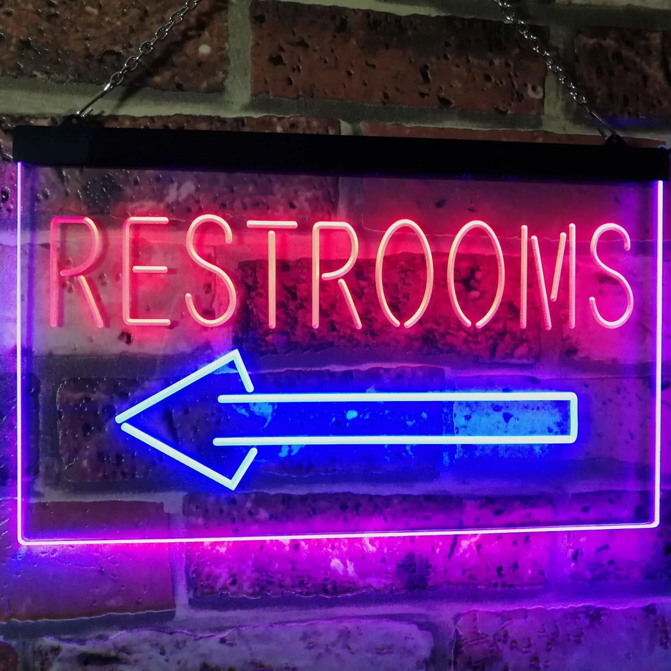 Restrooms LED Signs