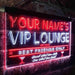 Personalized VIP Lounge LED Light Sign - Way Up Gifts