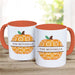 Pumpkin Family Coffee Mug - Personalized Fall Family Design - Way Up Gifts