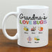 Grandma's Love Bugs Mug - Personalized Grandkids Mug for Grandma - Way Up Gifts
