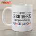 Great Brothers Get Promoted to Uncle Mug - Custom Uncle Coffee Mug for Brothers - Way Up Gifts